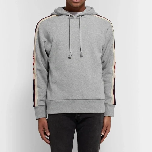 Gucci Jersey Hoodie Gray - Picture 12 of 15